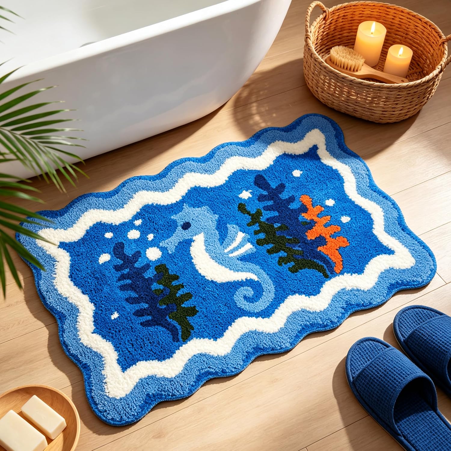 Seahorse Tufted Rug