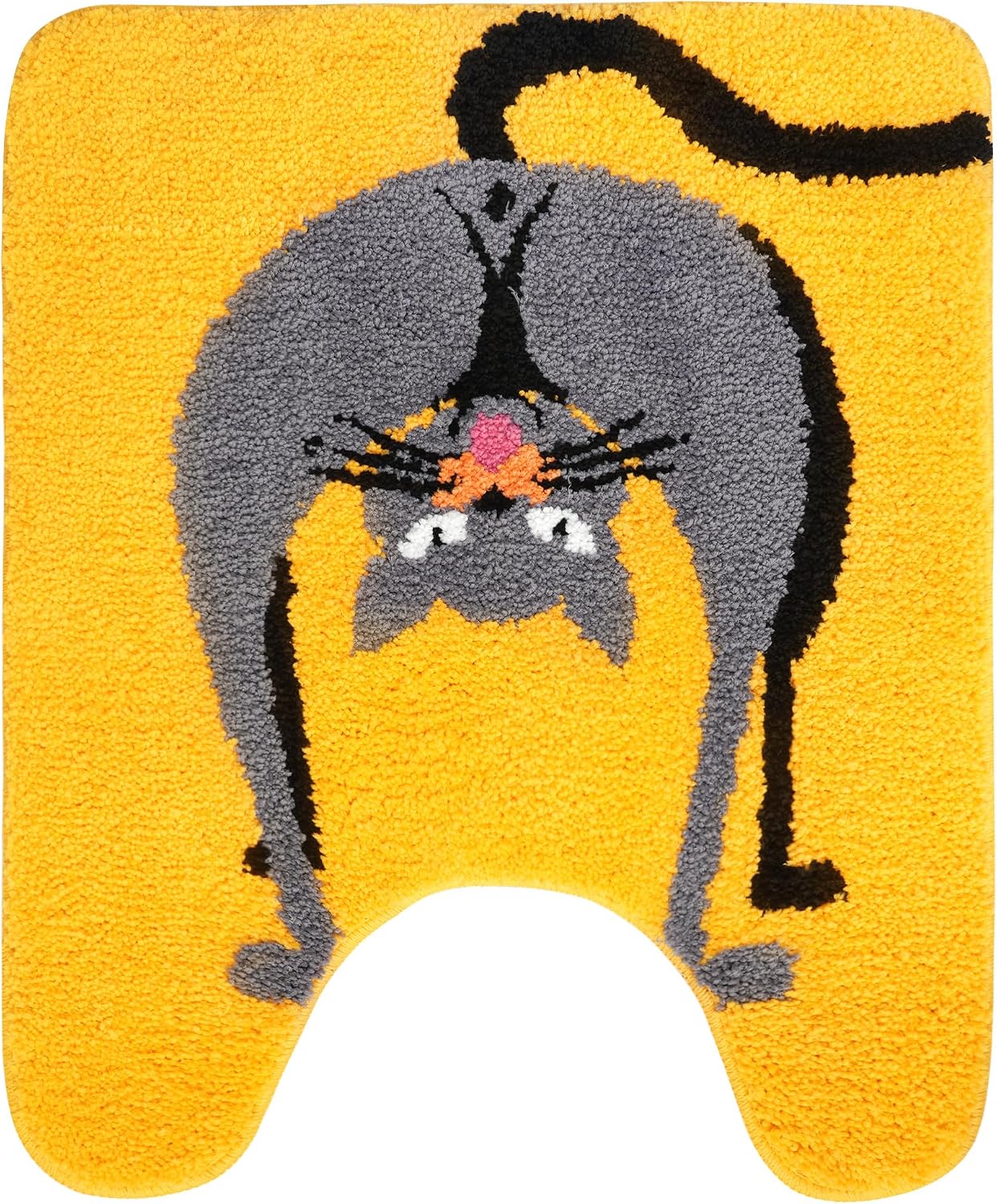 Cat Butt Toilet Rug