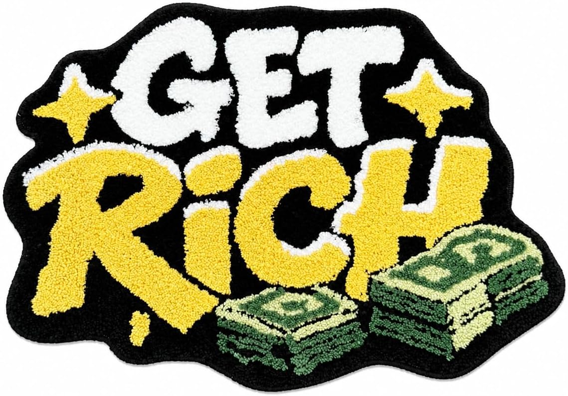 Get Rich Money Rug