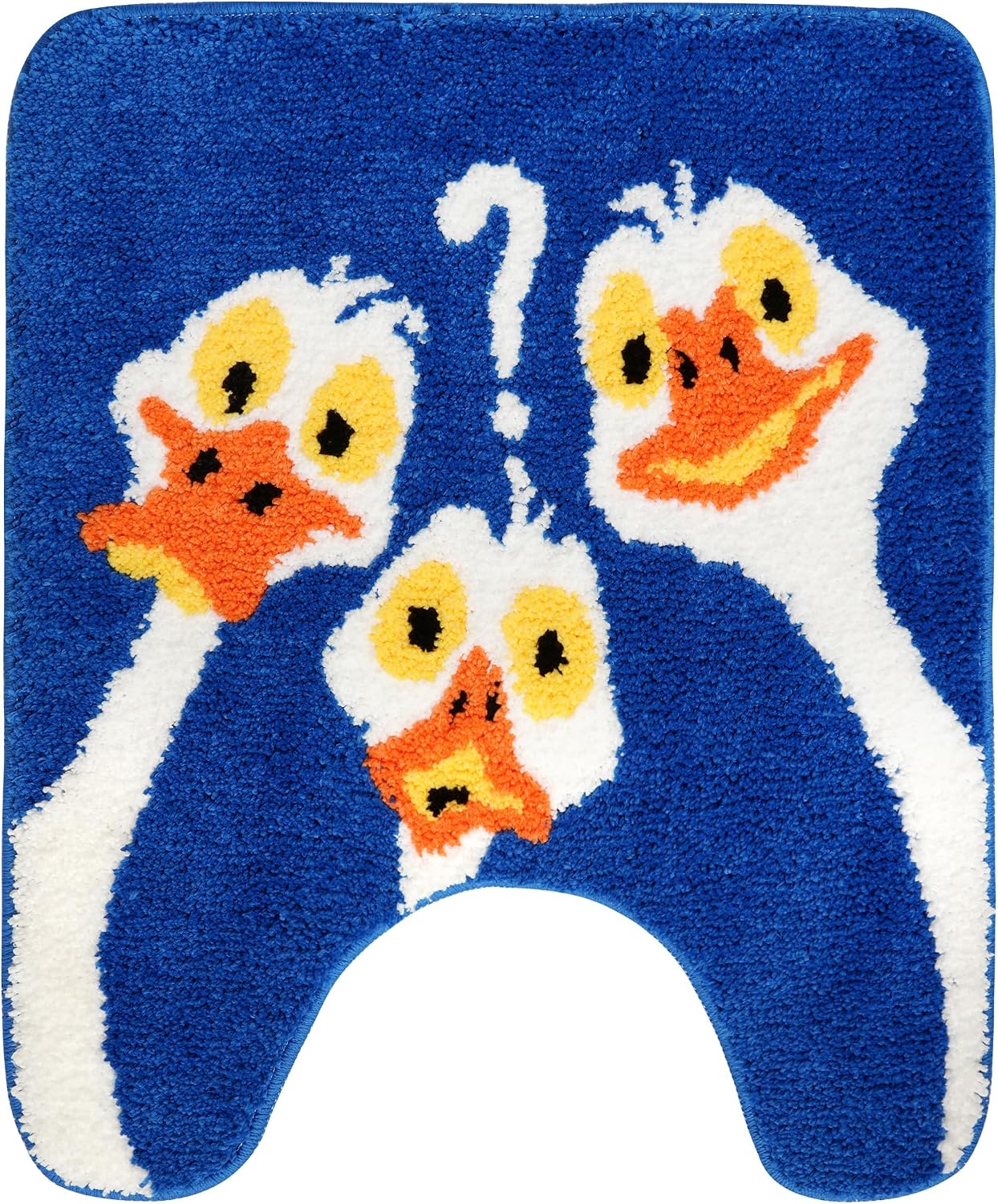 Confused Geese Toilet Rug